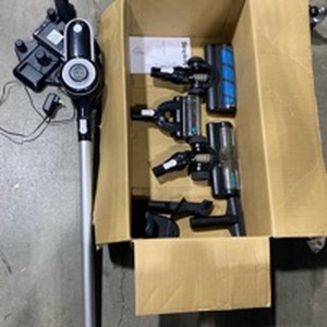 lot 2107 image: Simplicity stick vacuum with charger and accessories