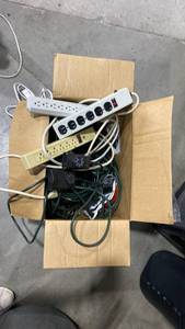 lot 2108 image: Outdoor extension cords, timers and power strips