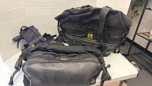 lot 106 image: Wolfman motorcycle luggage two sets