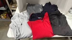 lot 2144 image: Lands End, Addidas and other pullovers large