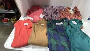 lot 2161 image: Womens shirts xl