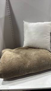 lot 2169 image: Full size blanket and pillow form