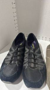 lot 2200 image: Sketchers and other slip on shoes size 10