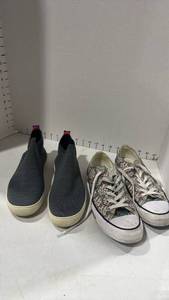 lot 2202 image: Converse and Rothys size 8.5 and 9