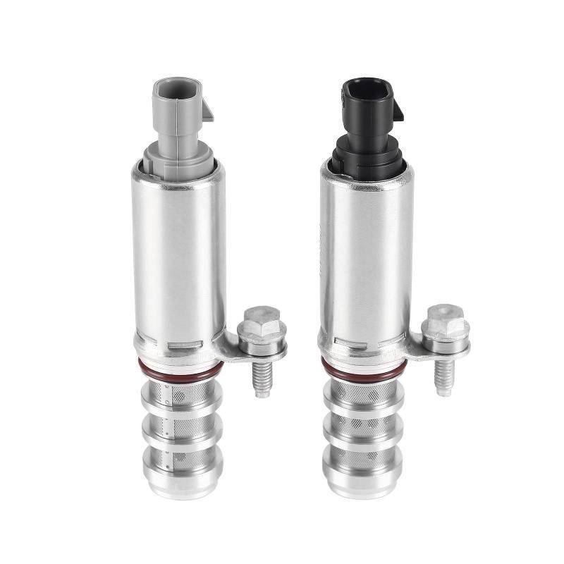 lot 25052 image: Variable Valve Timing VVT Solenoid Fits for Chevy Equinox Malibu Cobalt HHR, for GMC Terrain, for Buick LaCrosse 2.0L 2.2L 2.4L - Camshaft Position Actuator Solenoid Replace 12655421 12655420 - Retail $24