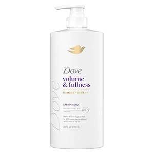lot 27762 image: Dove Beauty Volume  Fullness Hair Shampoo Pump with Biotin & Bio-Protein Care - 28 fl oz - Retail $9