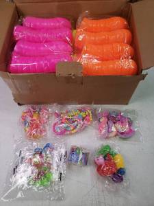 lot 27775 image: Easter Eggs Filled with Toy Filled Easter Eggs for Kids Stuffed Easter Eggs for Kids Easter Egg Toys Egg for Easter Egg Hunt Supplies Easters Party Favors Plastic Easter Eggs Bulk - Retail $29