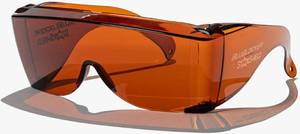 lot 27812 image: BluBlocker, StarShield Fit Over Sunglasses with Scratch Resistant Lens  Blocks 100% of Blue Light and UVA & UVB Rays  Retro  Gender Neutral for Men, Women, & Everyone  Blue Blocker  2355K  - Retail $30
