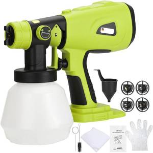 lot 2001 image: Ryobi Cordless Paint Sprayer 18V 200W HVLP Brushless, 4 Nozzles, 3 Patterns - Tool Only