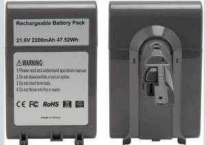 lot 2050 image: Dpofirs Replacement Battery for Handheld Vacuum Cleaner, 21.6V 2200mAh Replacement Vacuum Battery, Lithium Battery for SV11 V7 Animal V7 Por
