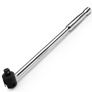 lot 9896 image: SWANLAKE 12 Breaker Bar, 17.5 Length with 180° Rotatable Head, 12 inch Drive,CR-V Steel