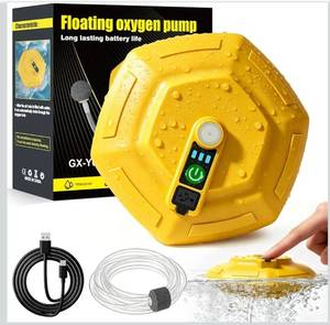 lot 9898 image: IPX7 Floating & Rechargeable Bait Bucket Aerator, 3 Oxygenation Modes, Type-C Charging (3000mAh Battery), Ultra-Quiet Bait Aerator, Portable Floating Aerator, Suitable for Live Bait Aerator