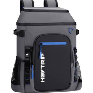 lot 9934 image: Heytrip Insulated Backpack Cooler 36 Cans, Portable Large Leakproof Waterproof Cooler Bag, 20 Hours Cold Retention for Lunch, Camping, Travel, Beach & Picnic
