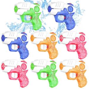 lot 9955 image: TECKMICO 16-Pack Water Guns for Kids, Squirt Guns Water Blaster Swimming Pool Toys for Boys Girls Age 3-8 Summer Outdoor Games Party Favor