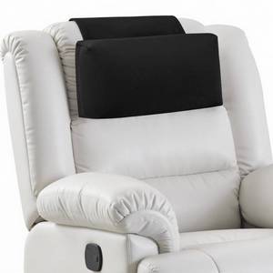 lot 9663 image: AHUAWA Neck Pillow for Recliner Chair, 14 Adjustable Recliner Pillow for Headrest, Soft Velvet Non-Slip Head Pillow for Recliner, Couch, Chair, Sofa