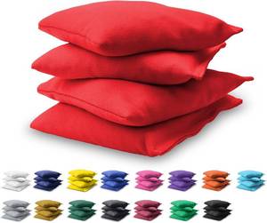 lot 131414 image: GoSports Cornhole Bean Bags Set of 4-16 Colors Available - Regulation All Weather, Mix and Match
