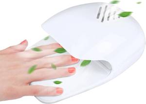 lot 331294 image: Nail Fan Dryer for Regular Nail Polish, Portable Nail Dryer Nail Art Polish Machine Quick Dry Nail Polish Gel Nail Dryer Blower for Fingernail Toenail, Portable Fans Battery Operated
