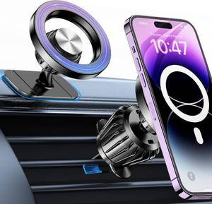 lot 331301 image: Kaistyle for Magsafe Car Mount Strong Magnets Magnetic Phone Holder for Car Phone Holder Mount Dash Mounted Holders Phone Holders for Your Car Accessories for Women Men for iPhone 17 Pro Max 16 15 14