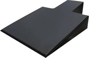 lot 431424 image: Large Upholstered Wedge for Pilates Reformer Machine, Fitness Equipment for Pilates, Pilates Reformer Accessories for Floor Exercises, Ideal for Home Pilates and Studio Use.