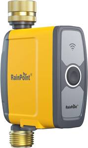 lot 431440 image: RAINPOINT WiFi Water Timer, Smart Sprinkler System Valve With APP & Voice Control, Weather-Based Automatic Rain Delay, Brass Inlet & Outlet (No WiFi Hub)