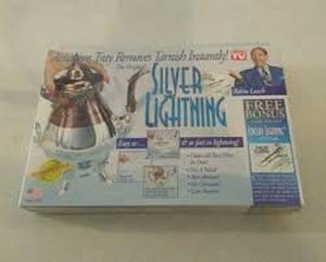 lot 61770 image: The Original Silver Lightning Kit Cleans All Your Silver Robin Leach Telebrands