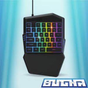 lot 61833 image: Bugha Exclusive One-Handed LED Gaming Keyboard
