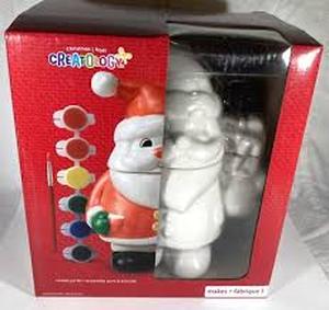lot 61849 image: Creatology Santa Cookie Jar Kit