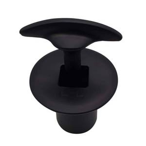lot 38107 image: Westbrass R500-62 34  NPSM Gas Fire Pit and Fireplace Log Lighter Key Valve Trim Kit  Matte Black - Retail $142