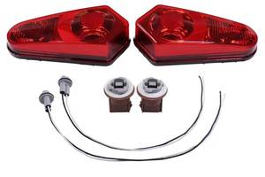 lot 38121 image: Rear Left and Right Brake Tail Light for Polaris Sportsman 450 500 570 800 850 1000 RZR 570 800 900 - Retail $40