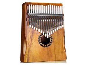 lot 38189 image: Kalimba Thumb Piano 17 Keys, Musical Gift for Kids and Adults - Retail $21
