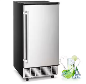 lot 20 image: Built-In Ice Maker 80 LBSDay 30 LB Storage Capacity - Retail $891
