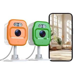 lot 1624 image: PHANSATIM 2Pcs 1080P WiFi Security Cameras, Baby Monitor Indoor Security Camera, Cat&ampDog Camera with Motion Detection Indoor Camera, Full Color Night Vision,Two-Way Voice and Siren, Cloud Storage