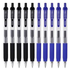 lot 1654 image: EYEYE G-103 Gel Pen 0.7mm, 5 Black 5 Blue, Medium Point Pens