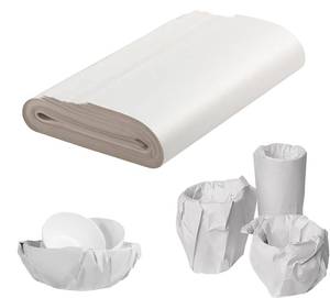 lot 1754 image: 100 Sheets Packing Paper for Moving, Newsprint Paper for Packing Wrapping, Wrapping Paper for Packaging Glasses Dishes - Must Have Packing Supplies for Moving Box Filler(12  24in)