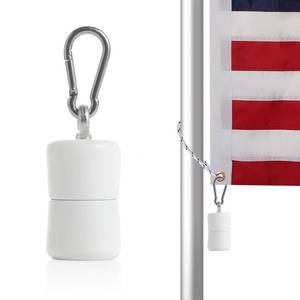 lot 1800 image: Frunke Flag Weights 1.5 LB Counterweight for Bottom of Flag, Heavy Duty 24 oz Flag Counter Weight Keep Flag Straight for Windy Days