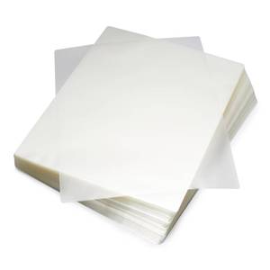 lot 1946 image: Amazon Basics Clear Thermal Laminating Sheets for Documents and Photos, 9 x 11.5-Inch, 2.8 mil, 200-Pack