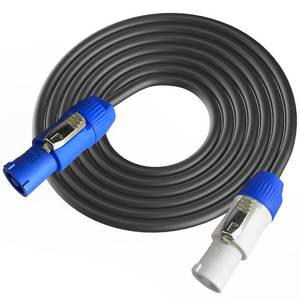lot 1947 image: PowerCon Power Cable AC PowerCon Input to Output 12AWG 3 Pin Power Extension Cable for LED Screen Beam Moving Head Light, Stage Light Power,Audio Video Equipment and More-25FT