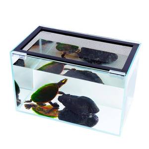 lot 1948 image: QREBYQ Easy Install DIY Fish Tank Lid, Adjustable Mesh Aquarium Lid, Anti-Jump Hood Cover for 251020 Gallon Tanks, Washable & Custom Fit Top Up to 36x18