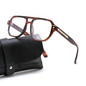 lot 3001 image: FEISEDY Aviator Blue Light Glasses for Men Women, Retro 70s Style Design TR90 Anti Glare Digital Eyestrain & Daily Wear B0284
