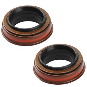 lot 3008 image: 68304271AA 2PCS Front Inner Axle Seal Compatible with Jeep Wrangler JK JKU TJ 2013-2017 Rubicon Dana 44 Dana 30