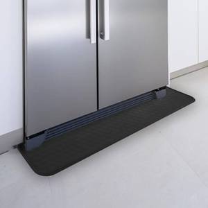 lot 3059 image: GMATCHUP Refrigerator Mat, Washing Machine Spill Liner, Drip Tray and Leak Catcher Mat, Fridge Mat Prevent Water Leakage and Floor Damage from Elecrical Equipment Heavy Duty 37.5 x 8.5 Black