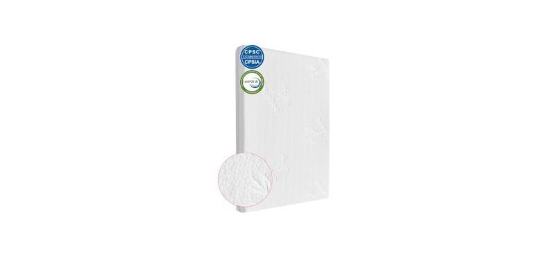 lot 24004 image: Pack N Play Mattress with Bamboo Fiber Cover and Gel Memory Foam - Retail $45