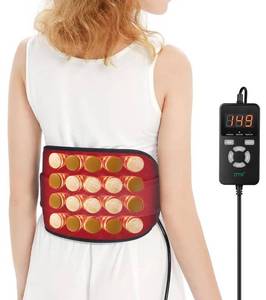 lot 1064 image: UTK Far Infrared Heating Pad for Back Pain Relief, Hot Enough, Gift for Women Men, Heating Pads for Lower Back, 16 Timers Auto-Off, 20 Natural Jade, 35-55 - Retail $80