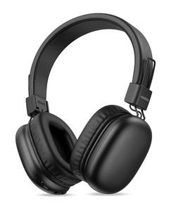 lot 1095 image: awatrue Kids Bluetooth Headphones, Over-Ear Wireless Headphones with Microphone, Safe-Volume 85dBA, Bluetooth 5.4, Foldable Lightweight and Comfortable, 50H Playtime, USB-C Charging, Black - Retail $13