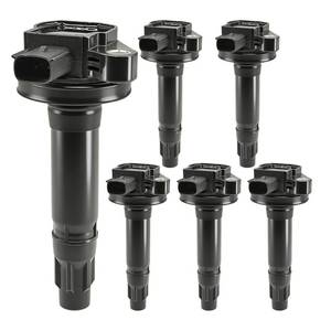 lot 5022 image: UF-553 Ignition Coil Pack 7T4Z12029E Fit for Ford Edge,Flex,Taurus,Transit-150250350350HD,Explorer,F-150,Mustang,Taurus X 2007-2018&Lincoln MKX,MKT,MKZ 2007-2017&Mazda CX-9,6 2007-2015 3.5L 3.7L V6 - Retail $50
