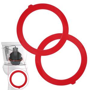 lot 7057 image: Flush Valve Seal for Kohler, 2-Pack GP1059291 Silicone Replacement for Toilet - Upgraded Leak-Proof Gasket Seal Kit Compatible with Kohler Canister, K-GP1059291 - Retail $7
