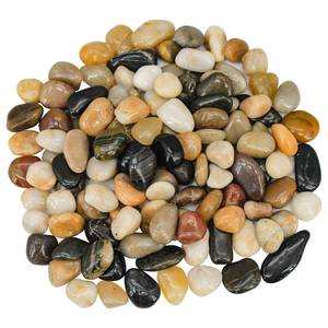 lot 7063 image: Succulent Rocks,Virekm River Rocks, Decorative Ornamental Pebbles Garden Landscaping Stones Gravel Filler for Home Decoration Flower Bed Fish Tank Plants Vases Succulents - Retail $13