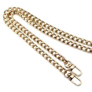 lot 7077 image: HEEHEE 39.4 (100cm) Purse Chain Strap, Sturdy Flat Iron Replacement Chain with Buckles, Comfortable Shoulder Crossbody Strap for Handbags, Upscale Color Gold Tone, 1 PCS - Retail $10