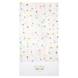 lot 13039 image: Meri Meri, Spotty Tablecloth, Birthday, Party Supplies - Retail $20