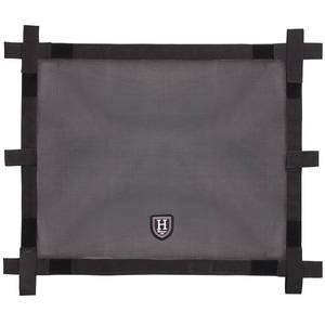 lot 13066 image: Harrison Howard Horse Trailer Window Screen, Adjustable Velcro Window Screen Mesh, Horse Trailer Accessories 24  30 in - Retail $25
